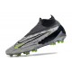 Chaussure Nike Phantom GX Elite DF FG Gris Noir