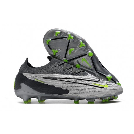 Chaussure Nike Phantom GX Elite FG Gris Noir