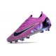 Chaussure Nike Phantom GX Elite FG Violet Noir