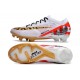 Nike Zoom Mercurial Vapor 15 Elite FG Blanc Rouge Or