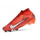 Nike Zoom Mercurial Superfly Elite 9 FG MDS Carmin Clair Ivoire Pâle Mandarine Vif