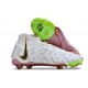 Nike Phantom Luna Elite FG Chaussures X WWC Blanc Noir Or