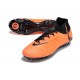 Nike Phantom Luna Elite FG Chaussures Orange Noir
