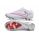 Nike Zoom Mercurial Vapor 15 Elite FG Blanc Rouge