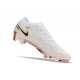 Nike Zoom Mercurial Vapor 15 Elite FG Blanc Or Noir