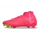 Nike Phantom Luna Elite FG Chaussures Rose Jaune