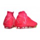 Nike Phantom Luna Elite FG Chaussures Rose Jaune