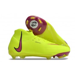 Nike Phantom Luna Elite FG Chaussures Jaune Rouge