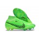 Nike Zoom Mercurial Superfly Elite 9 FG Dream Speed 8 - Vert Noir Vert