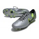 Nike Tiempo Legend 10 Elite FG Nouvel Gris Noir Vert