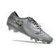 Nike Tiempo Legend 10 Elite FG Nouvel Gris Noir Vert