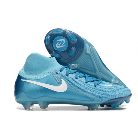 Crampons Nike Phantom Luna 2 Elite FG Bleu Blanc