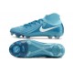 Crampons Nike Phantom Luna 2 Elite FG Bleu Blanc