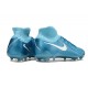 Crampons Nike Phantom Luna 2 Elite FG Bleu Blanc