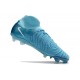 Crampons Nike Phantom Luna 2 Elite FG Bleu Blanc