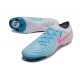 Nike Phantom Luna II Elite L FG Nouvelles Bleu Blanc Rose