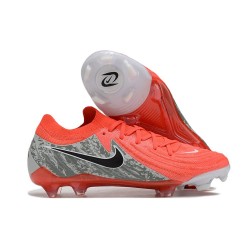 Nike Phantom Luna II Elite L FG Nouvelles Rouge Gris