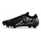 Chaussure Nike Phantom GX Elite FG Noir Blanc Rouge