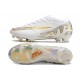 Nike Zoom Mercurial Vapor 15 Elite FG Blanc Or