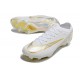 Nike Zoom Mercurial Vapor 15 Elite FG Blanc Or
