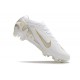 Nike Zoom Mercurial Vapor 15 Elite FG Blanc Or