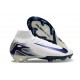 Nike Air Zoom Mercurial Superfly 10 Elite FG Blanc Bleu