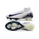 Nike Air Zoom Mercurial Superfly 10 Elite FG Blanc Bleu