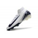 Nike Air Zoom Mercurial Superfly 10 Elite FG Blanc Bleu