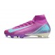 Nike Air Zoom Mercurial Superfly 10 Elite FG Violet Bleu
