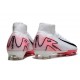 Nike Zoom Mercurial Superfly X Elite FG Neuf Blanc Rouge Noir