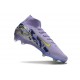 Nike Zoom Mercurial Superfly X Elite FG Neuf Violet Jaune