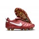Chaussure Nike Tiempo Legend X Elite FG R10 Rouge Blanc