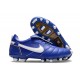Chaussure Nike Tiempo Legend X Elite FG Ronaldo Bleu Blanc