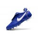 Chaussure Nike Tiempo Legend X Elite FG Ronaldo Bleu Blanc