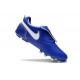 Chaussure Nike Tiempo Legend X Elite FG Ronaldo Bleu Blanc