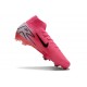 Chaussure Nike Mercurial Superfly 10 Elite FG Rose Blanc Noir
