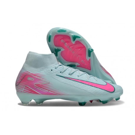 Chaussure Nike Mercurial Superfly 10 Elite FG Bleu Glacier Rose
