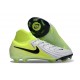 Crampons Nike Phantom Luna 2 Elite FG Argent Métallique Noir Volt