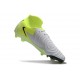 Crampons Nike Phantom Luna 2 Elite FG Argent Métallique Noir Volt