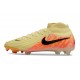 Crampons Nike Phantom Luna 2 Elite FG Jaune Orange Noir