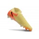Crampons Nike Phantom Luna 2 Elite FG Jaune Orange Noir