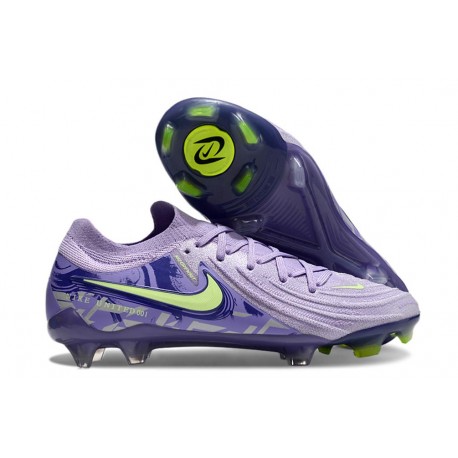 Nike Phantom Luna II Elite L FG Nouvelles Violet Agate Volt Très Pâle