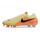 Nike Phantom Luna II Elite L FG Nouvelles Jaune Orange Noir