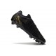 Nike Phantom Luna II Elite L FG Nouvelles Noir Or Monnaie Métallique