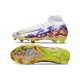 Chaussure Nike Mercurial Superfly 10 Elite FG Blanc Violet Jaune