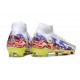 Chaussure Nike Mercurial Superfly 10 Elite FG Blanc Violet Jaune