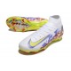 Chaussure Nike Mercurial Superfly 10 Elite FG Blanc Violet Jaune