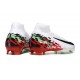 Chaussure Nike Mercurial Superfly 10 Elite FG Blanc Noir Rouge
