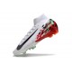 Chaussure Nike Mercurial Superfly 10 Elite FG Blanc Noir Rouge