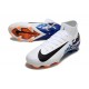 Chaussure Nike Mercurial Superfly 10 Elite FG Blanc Bleu Noir